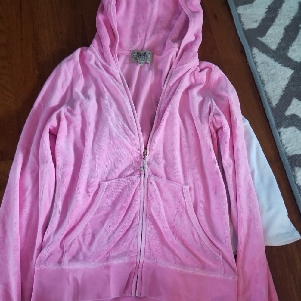 Juicy Couture Hot Pink Track Jacket